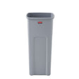 Rubbermaid UNTOUCHABLE® Abfallbehälter, quadratisch 87 Liter grau