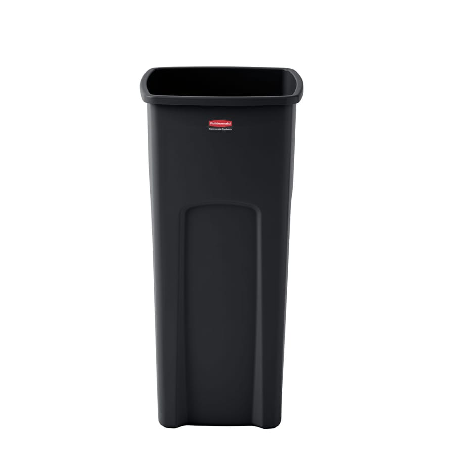 Rubbermaid UNTOUCHABLE® Abfallbehälter, quadratisch 87 Liter schwarz