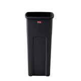 Rubbermaid UNTOUCHABLE® Abfallbehälter, quadratisch 87 Liter schwarz