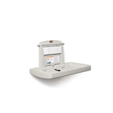Rubbermaid Wickeltisch zum Aufhängen, grau