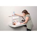 Rubbermaid Wickeltisch zum Aufhängen, grau