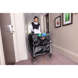 Rubbermaid X-Cart Wäschewagen, zusammenklappbarer Rahmen