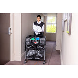 Rubbermaid X-Cart Wäschewagen, zusammenklappbarer Rahmen