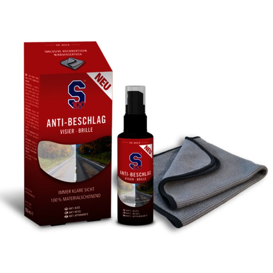 S100 Anti-Beschlag inkl. Mikrofasertuch