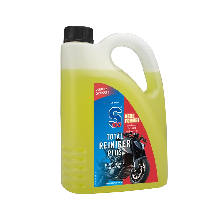 S100 Total Reiniger Plus säurefrei, selbsttrocknend 2 Liter Kanister
