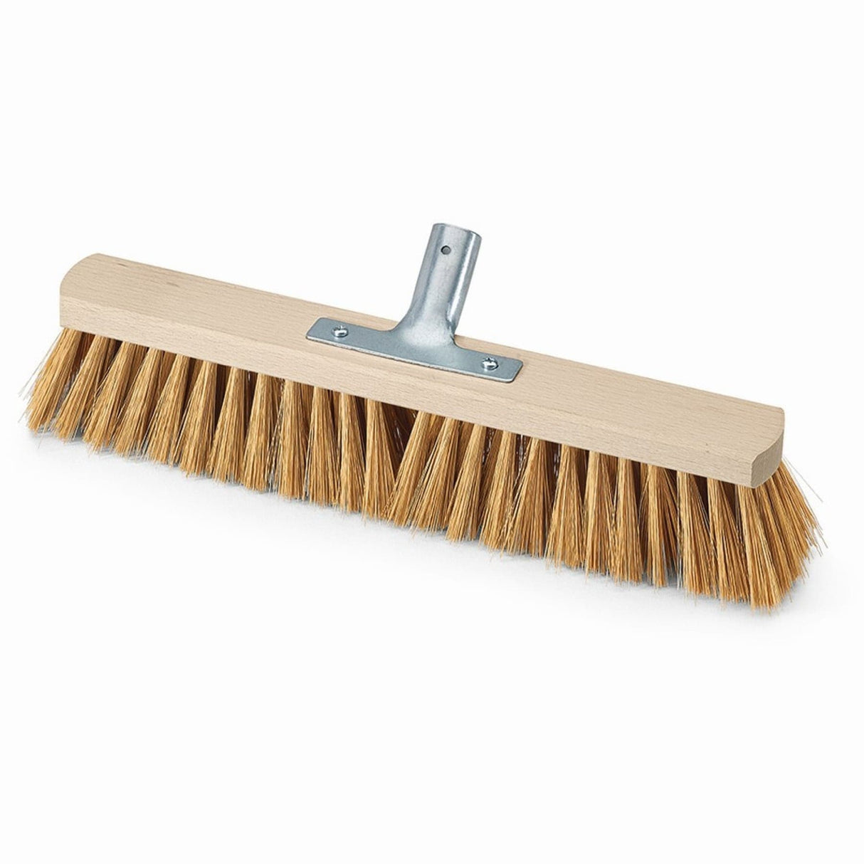 Saalbesen, Poly-Kokos, aus Sattelholz 100 cm Mit Metall Stielhalterung