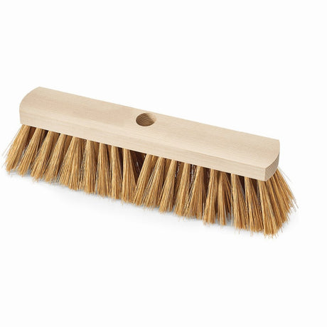 Saalbesen, Poly-Kokos, aus Sattelholz 30 cm Mit Stielloch