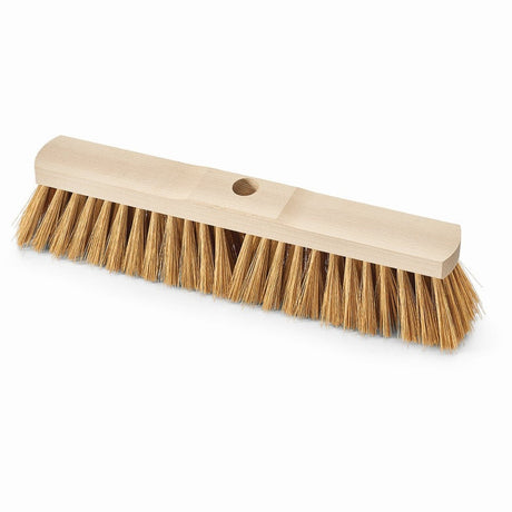 Saalbesen, Poly-Kokos, aus Sattelholz 40 cm Mit Stielloch