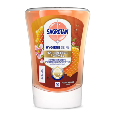 Sagrotan No Touch Flüssigseife, Manuka-Honig-Duft, Nachfüller