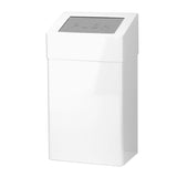 SanTRAL® ABU 18 Abfallbox 18 Liter mit selbstschließender Einwurfklappe weiß