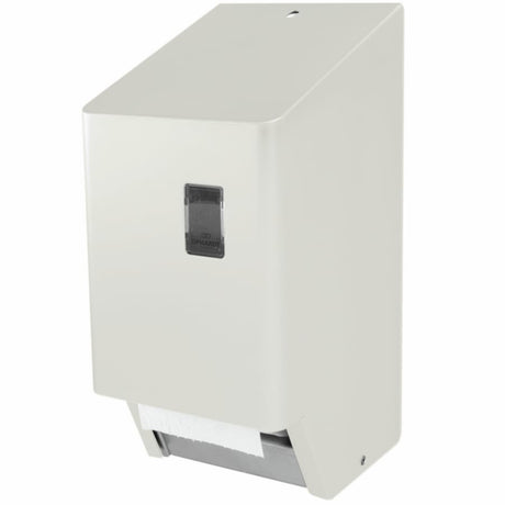 SanTRAL® Classic TRU 2-2 Toilettenpapierspender, Edelstahl weiß