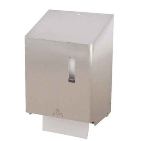 SanTRAL® HTU 1 berührungsloser Handtuchrollenspender Edelstahl geschliffen