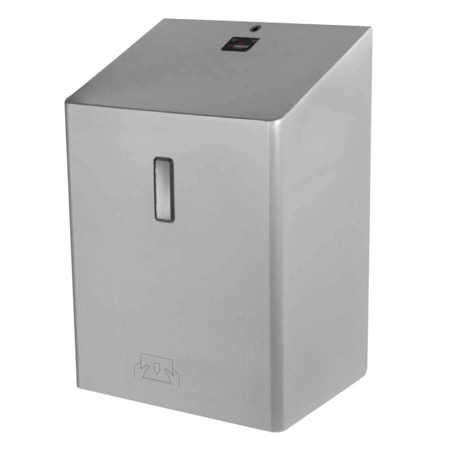 SanTRAL® Plus ACU 1 Handtuchrollenspender Autocut, Edelstahl silber