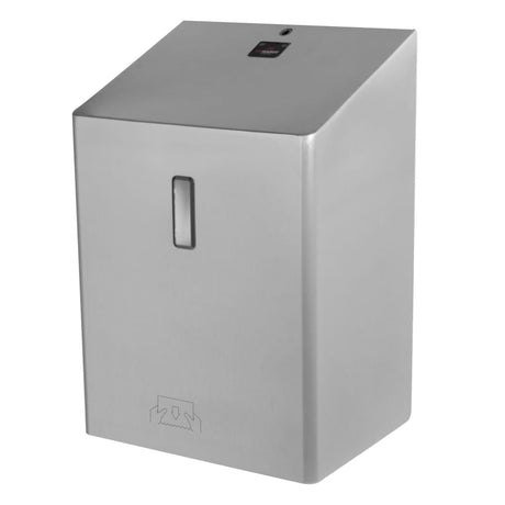 SanTRAL® Plus ACU 1 Handtuchrollenspender Autocut, Edelstahl silber