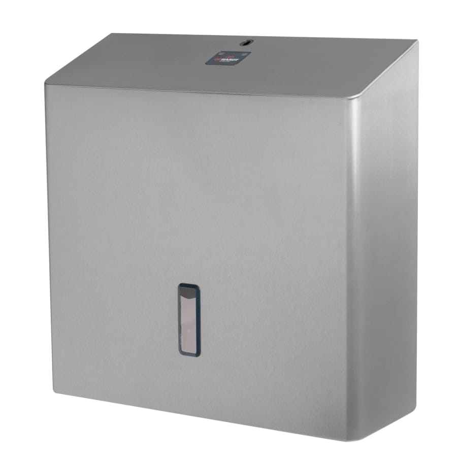 SanTRAL® Plus JRU 1 Toilettenpapierspender für Jumborollen silber