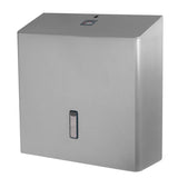SanTRAL® Plus JRU 1 Toilettenpapierspender für Jumborollen silber
