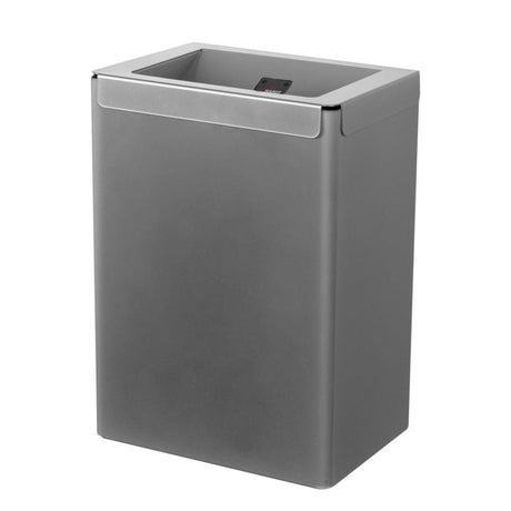 SanTRAL® Plus OBU 25 Abfallbehälter silber