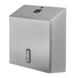 SanTRAL® Plus PTU 31 Papierhandtuchspender, Edelstahl silber