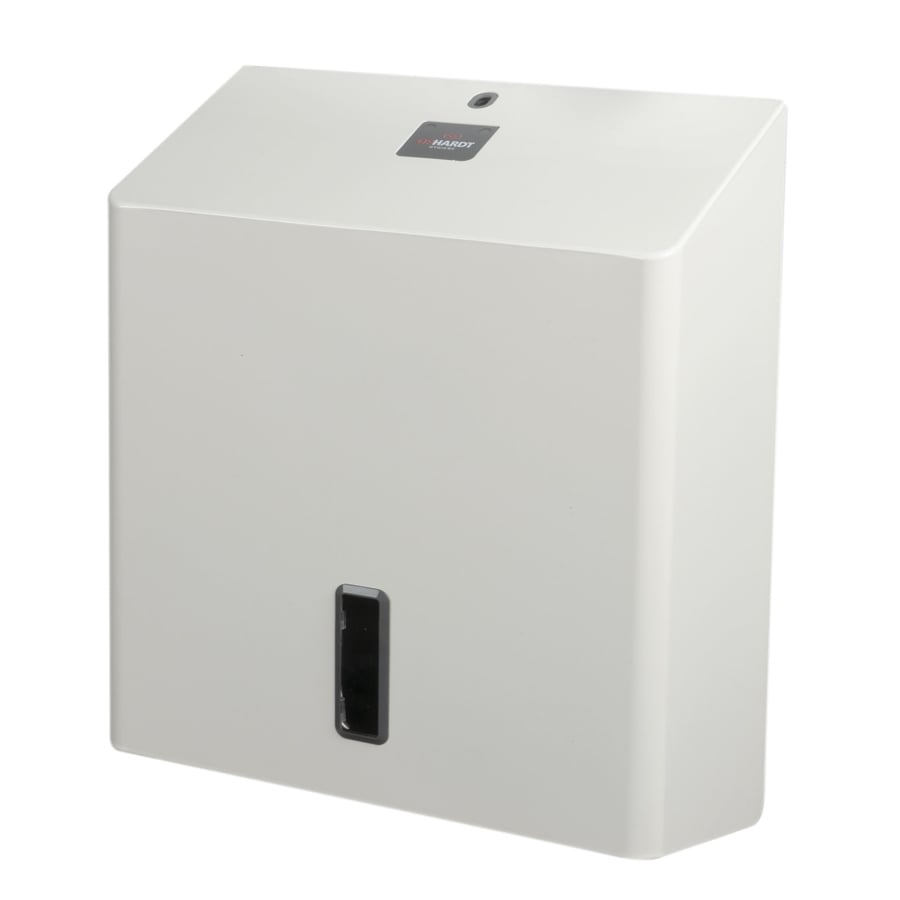 SanTRAL® Plus PTU 31 Papierhandtuchspender, Edelstahl verkehrsweiß