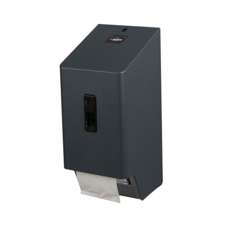 SanTRAL® Plus TTU 2 Toilettenpapierspender, Edelstahl anthrazit