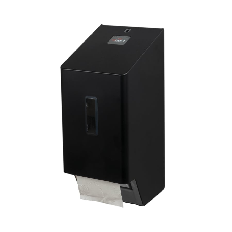 SanTRAL® Plus TTU 2 Toilettenpapierspender, Edelstahl mattschwarz