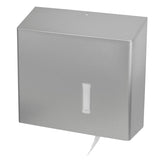 SanTRAL® RHU 31 Toilettenpapierspender für Großrollen bis Ø 330 mm Edelstahl geschliffen