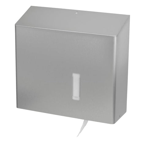 SanTRAL® RHU 31 Toilettenpapierspender für Großrollen bis Ø 330 mm Edelstahl geschliffen