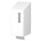SanTRAL® SRU 2 Toilettenpapierspender, Edelstahl weiß