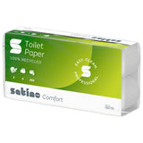 Satino comfort Toilettenpapier, hochweiß, 2-lagig, MT1