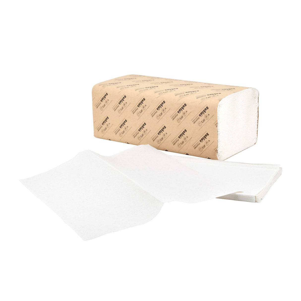 Satino HiCycle Handtuchpapier, V-Falz, 2-lagig, weiß, PT3