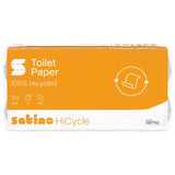 Satino HiCycle Toilettenpapier, 2-lagig, weiß, MT1