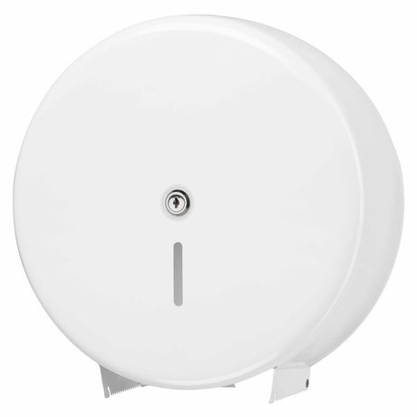 Satino Jumborollen Toilettenpapierspender, weiß