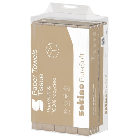 Satino PureSoft Handtuchpapier, V-Falz, 24 x 23 cm, PT3