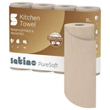 Satino PureSoft Küchenrolle, 2-lagig, 26 x 22 cm
