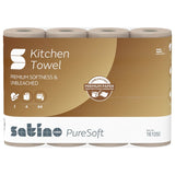 Satino PureSoft Küchenrolle, 2-lagig, 26 x 22 cm
