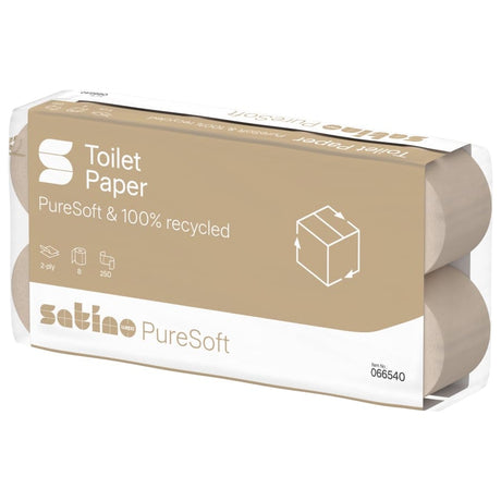 Satino PureSoft Toilettenpapier, 2-lagig, MT1-kompatibel