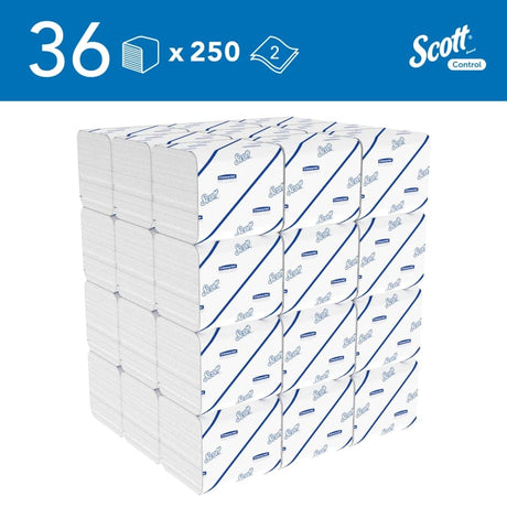 SCOTT® Control™ 36 Toilet Tissue Toilettenpapier, 2-lagig