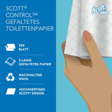 SCOTT® Control™ 36 Toilet Tissue Toilettenpapier, 2-lagig