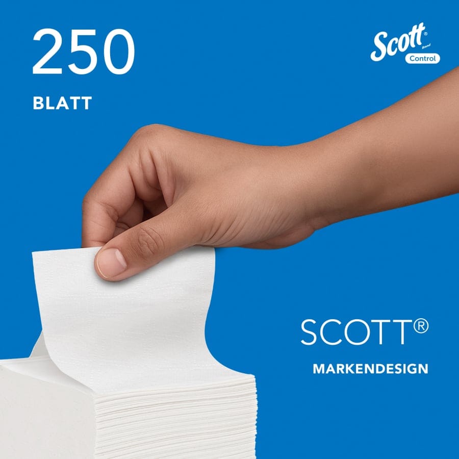 SCOTT® Control™ 36 Toilet Tissue Toilettenpapier, 2-lagig