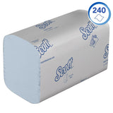 SCOTT® Control™ Blue Handtuchpapier, 1-lagig, 32 x 20 cm
