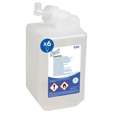 SCOTT® Control™ Handdesinfektionsschaum, auf Alkoholbasis 1 Liter - Kartusche