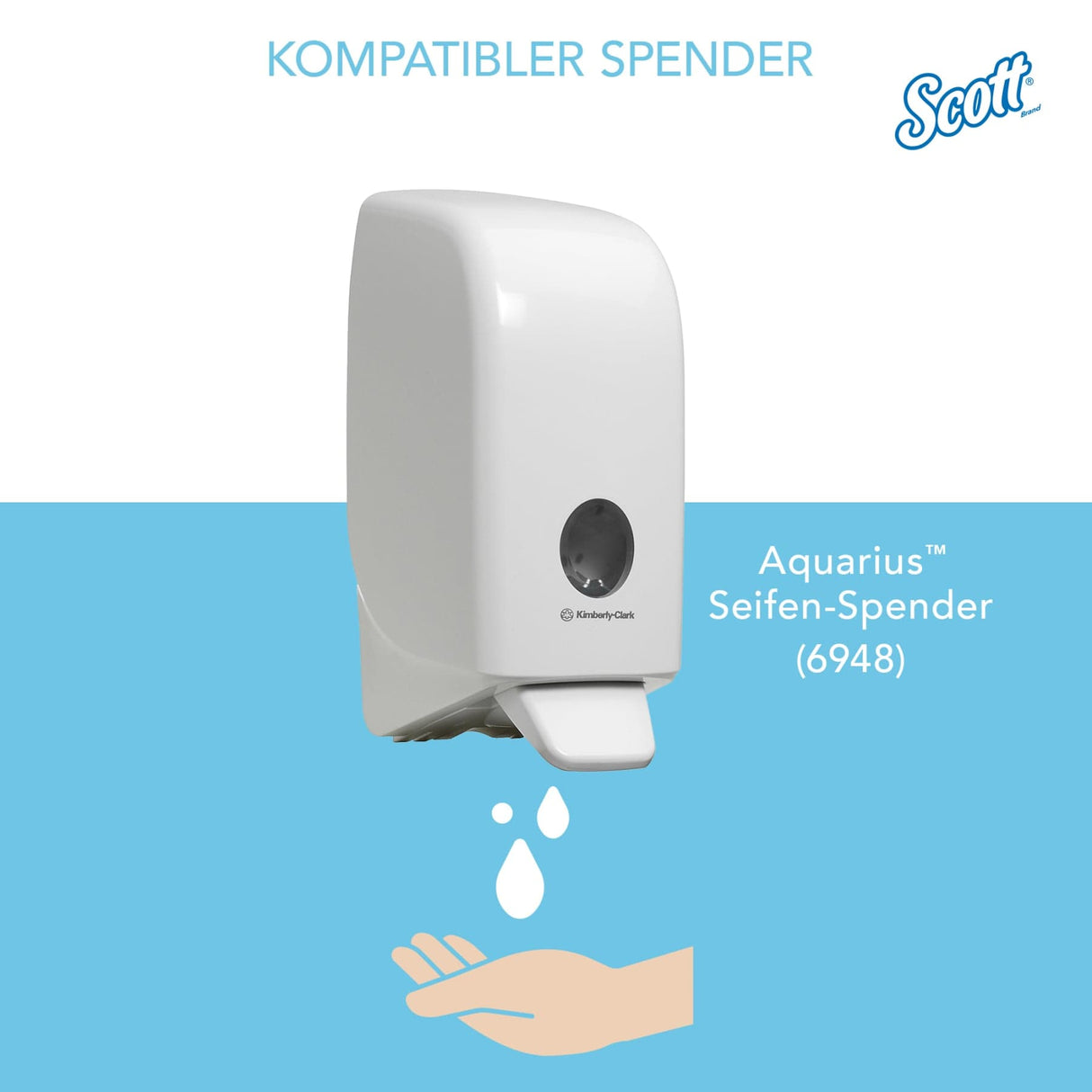 SCOTT® Control™ Handdesinfektionsschaum, auf Alkoholbasis