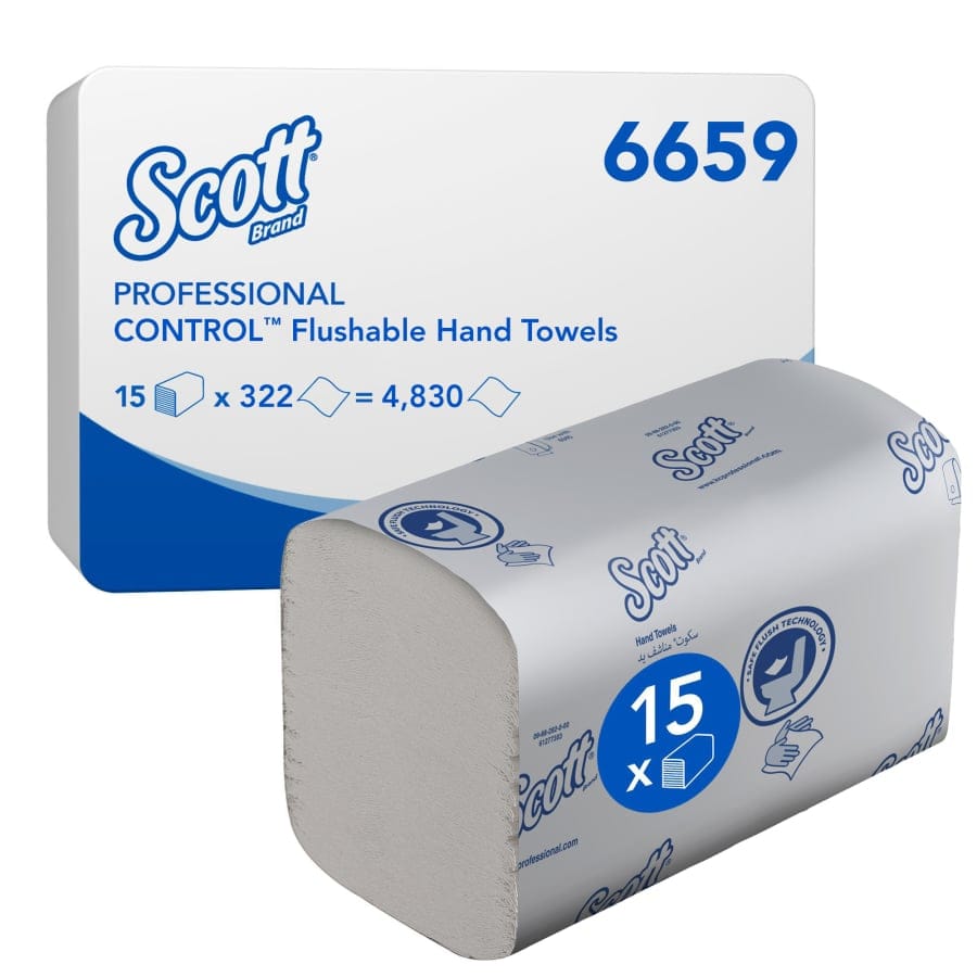 SCOTT® Control™ Handtuchpapier, 1-lagig, 21 x 21,5 cm