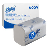 SCOTT® Control™ Handtuchpapier, 1-lagig, 21 x 21,5 cm