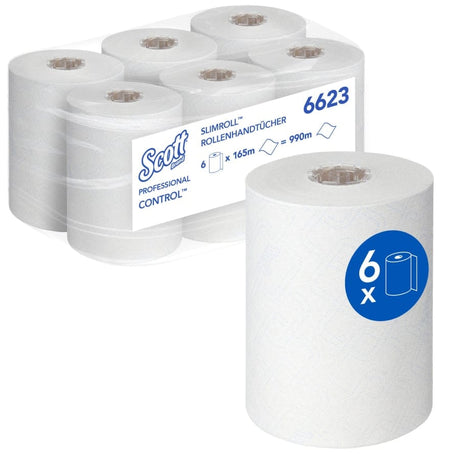 SCOTT® Control™ Slimroll Rollenhandtücher, 1-lagig