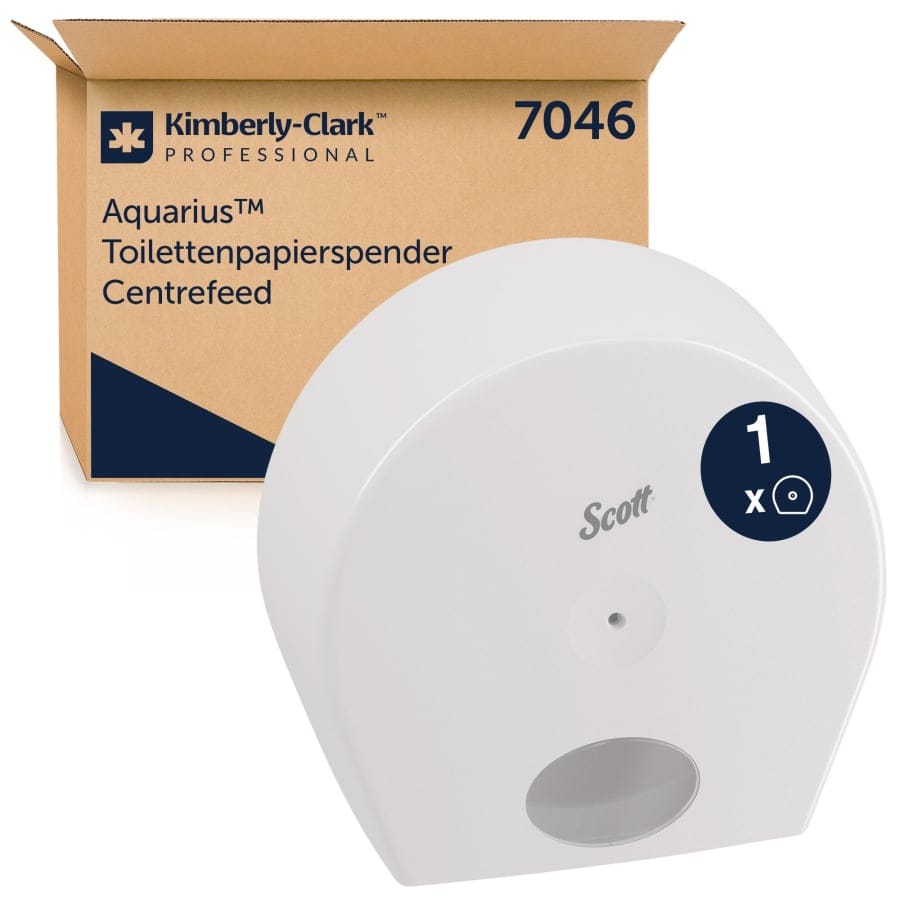 SCOTT® Control™ Toilettenpapierspender Großrolle, weiß