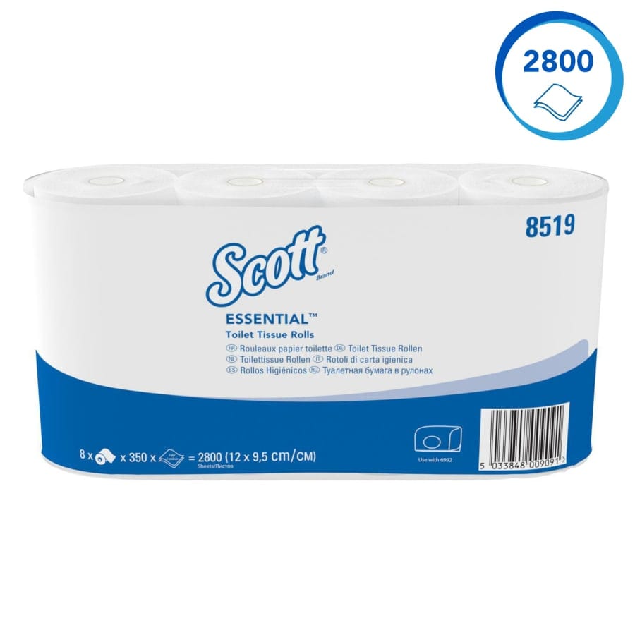 SCOTT® Essential™ 350 Toilettenpapier Essential