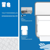 SCOTT® Essential™ 600 Toilet Tissue Toilettenpapier