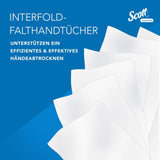 SCOTT® Essential™ Falthandtücher, 1-lagig, 21 x 20 cm