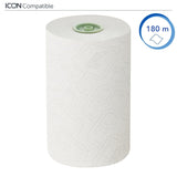 SCOTT® Essential™ Slimroll Papierhandtuchrolle, 1-lagig, weiß